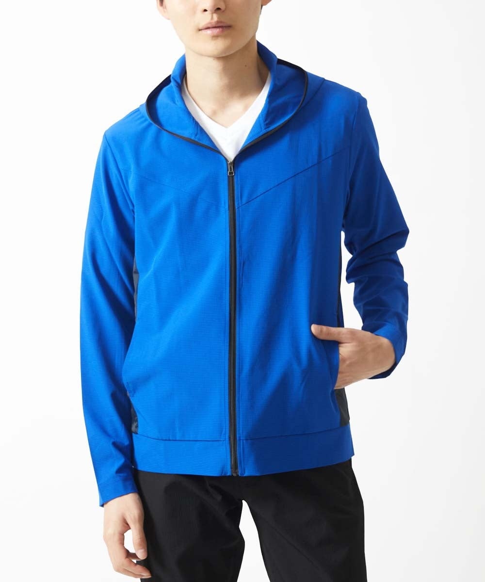 MKJGC20150 MK MICHEL KLEIN HOMME(MKミッシェルクランオム) スプリングパーカー ブルー