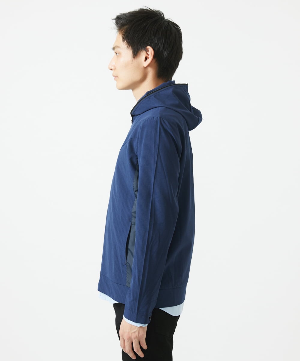 MKJGC20150 MK MICHEL KLEIN HOMME(MKミッシェルクランオム) スプリングパーカー ネイビー