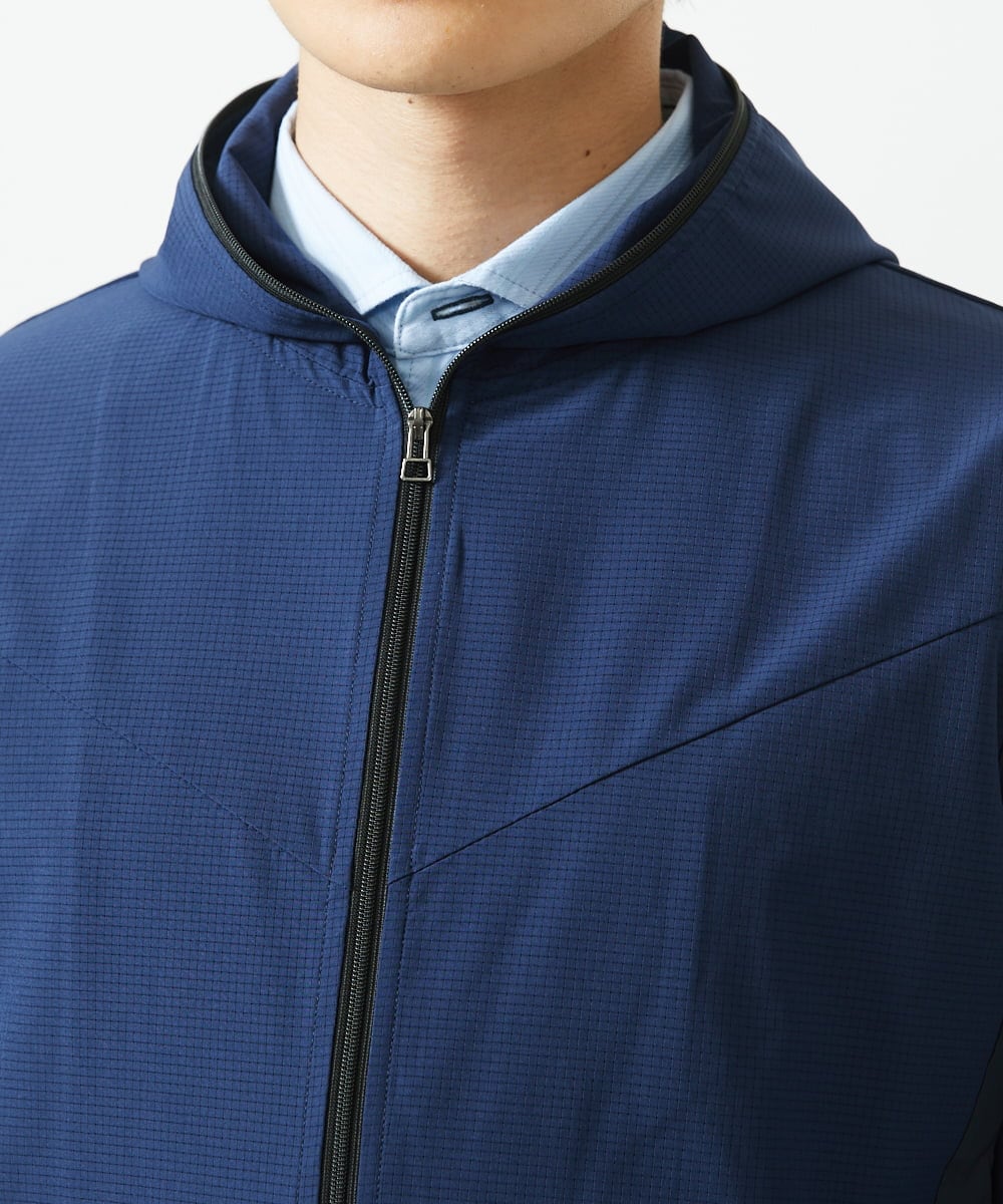 MKJGC20150 MK MICHEL KLEIN HOMME(MKミッシェルクランオム) スプリングパーカー ネイビー