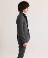 MKJGM64150 MK MICHEL KLEIN HOMME(MKミッシェルクランオム) 【男の黒ジャケット】コンパクトシルキージャケット ダークグレー
