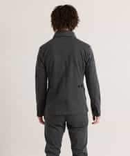 MKJGM64150 MK MICHEL KLEIN HOMME(MKミッシェルクランオム) 【男の黒ジャケット】コンパクトシルキージャケット ダークグレー