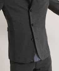 MKJGM64150 MK MICHEL KLEIN HOMME(MKミッシェルクランオム) 【男の黒ジャケット】コンパクトシルキージャケット ダークグレー