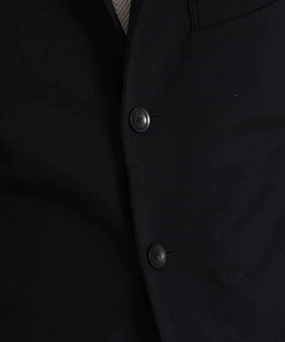 MKJGM64150 MK MICHEL KLEIN HOMME(MKミッシェルクランオム) 【男の黒ジャケット】コンパクトシルキージャケット ブラック
