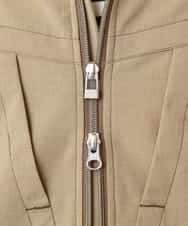 MKJGR07170 MK MICHEL KLEIN HOMME(MKミッシェルクランオム) スタンドシャツブルゾン ベージュ