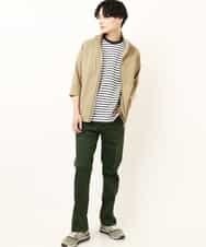 MKJGR07170 MK MICHEL KLEIN HOMME(MKミッシェルクランオム) スタンドシャツブルゾン ベージュ