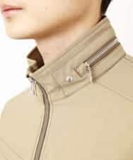 MKJGR07170 MK MICHEL KLEIN HOMME(MKミッシェルクランオム) スタンドシャツブルゾン ベージュ