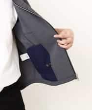 MKJGR07170 MK MICHEL KLEIN HOMME(MKミッシェルクランオム) スタンドシャツブルゾン ダークグレー