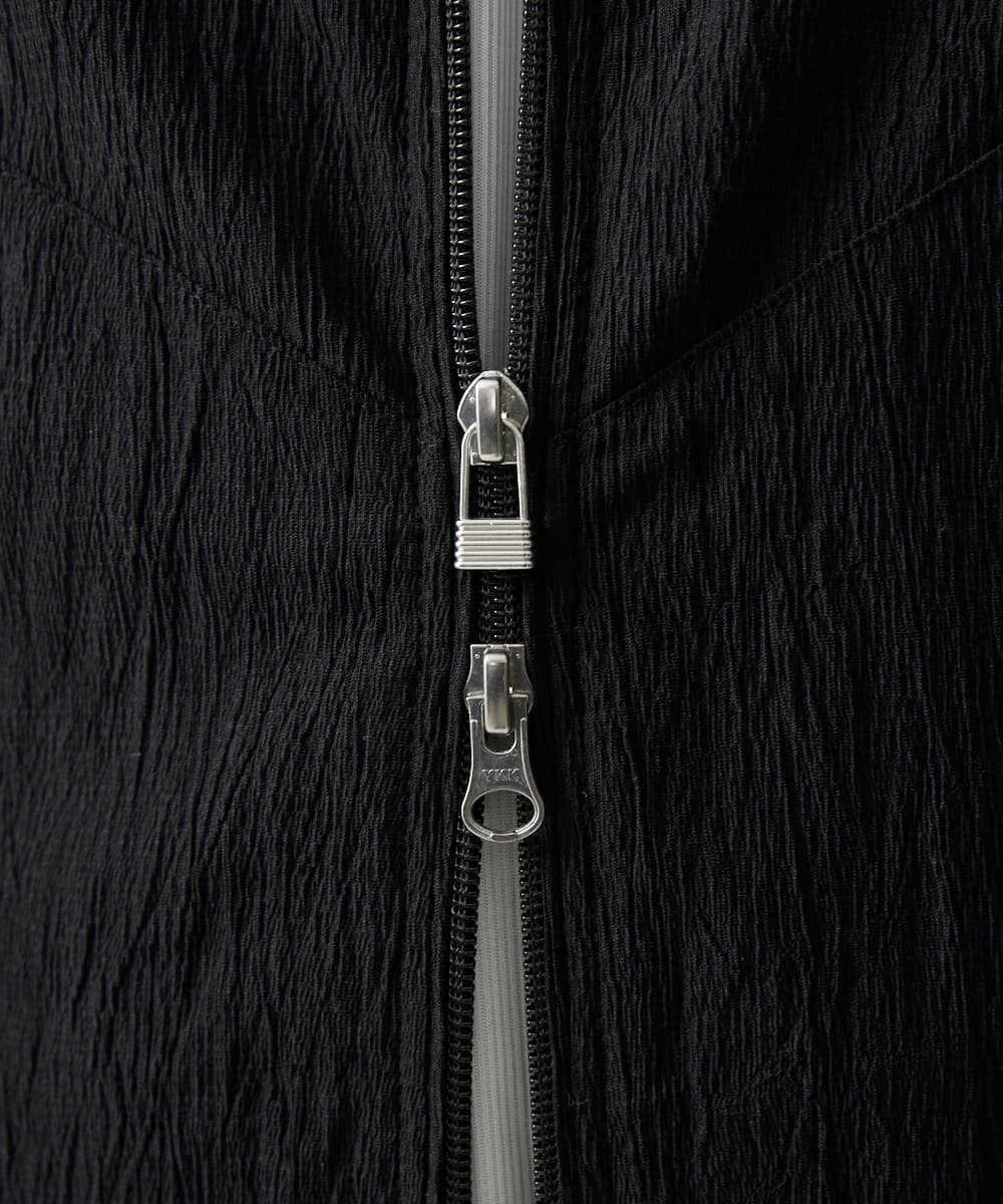 MKJGV73210 MK MICHEL KLEIN HOMME(MKミッシェルクランオム) スタンドカラーブルゾン / ヨウリュウワッシャー ブラック（94）