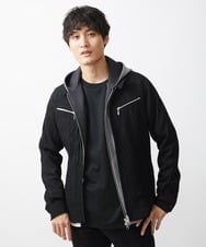 MKJGV73210 MK MICHEL KLEIN HOMME(MKミッシェルクランオム) スタンドカラーブルゾン / ヨウリュウワッシャー ブラック（94）