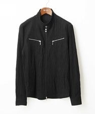 MKJGV73210 MK MICHEL KLEIN HOMME(MKミッシェルクランオム) スタンドカラーブルゾン / ヨウリュウワッシャー ブラック（94）
