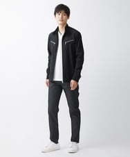 MKJGV73210 MK MICHEL KLEIN HOMME(MKミッシェルクランオム) スタンドカラーブルゾン / ヨウリュウワッシャー ブラック（94）