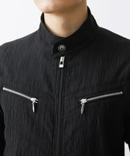 MKJGV73210 MK MICHEL KLEIN HOMME(MKミッシェルクランオム) スタンドカラーブルゾン / ヨウリュウワッシャー ブラック（94）