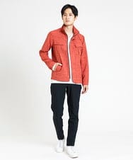 MKJGX09230 MK MICHEL KLEIN HOMME(MKミッシェルクランオム) Refiax / スタンドカラーブルゾン  オレンジ(15)