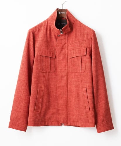 MKJGX09230 MK MICHEL KLEIN HOMME 【在庫限り/洗える】スタンドカラーブルゾン/Refiax