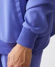 MKJGX30150 MK MICHEL KLEIN HOMME(MKミッシェルクランオム) パウダリーストレッチドッグイヤーブルゾン /【セットアップ対応】 ラベンダー