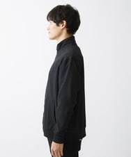MKJGX30150 MK MICHEL KLEIN HOMME(MKミッシェルクランオム) パウダリーストレッチドッグイヤーブルゾン /【セットアップ対応】 ブラック
