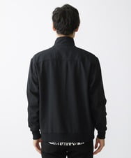 MKJGX30150 MK MICHEL KLEIN HOMME(MKミッシェルクランオム) パウダリーストレッチドッグイヤーブルゾン /【セットアップ対応】 ブラック