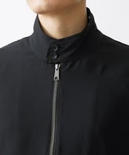 MKJGX30150 MK MICHEL KLEIN HOMME(MKミッシェルクランオム) パウダリーストレッチドッグイヤーブルゾン /【セットアップ対応】 ブラック