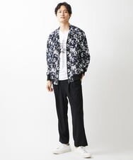 MKJGX30150 MK MICHEL KLEIN HOMME(MKミッシェルクランオム) パウダリーストレッチドッグイヤーブルゾン /【セットアップ対応】 ゴールド