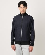 MKJJC10160 MK MICHEL KLEIN HOMME(MKミッシェルクランオム) 【ストレッチ/撥水機能】COMFUN CLOTH ジップブルゾン ネイビー