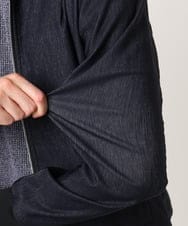 MKJJC10160 MK MICHEL KLEIN HOMME(MKミッシェルクランオム) 【ストレッチ/撥水機能】COMFUN CLOTH ジップブルゾン ネイビー