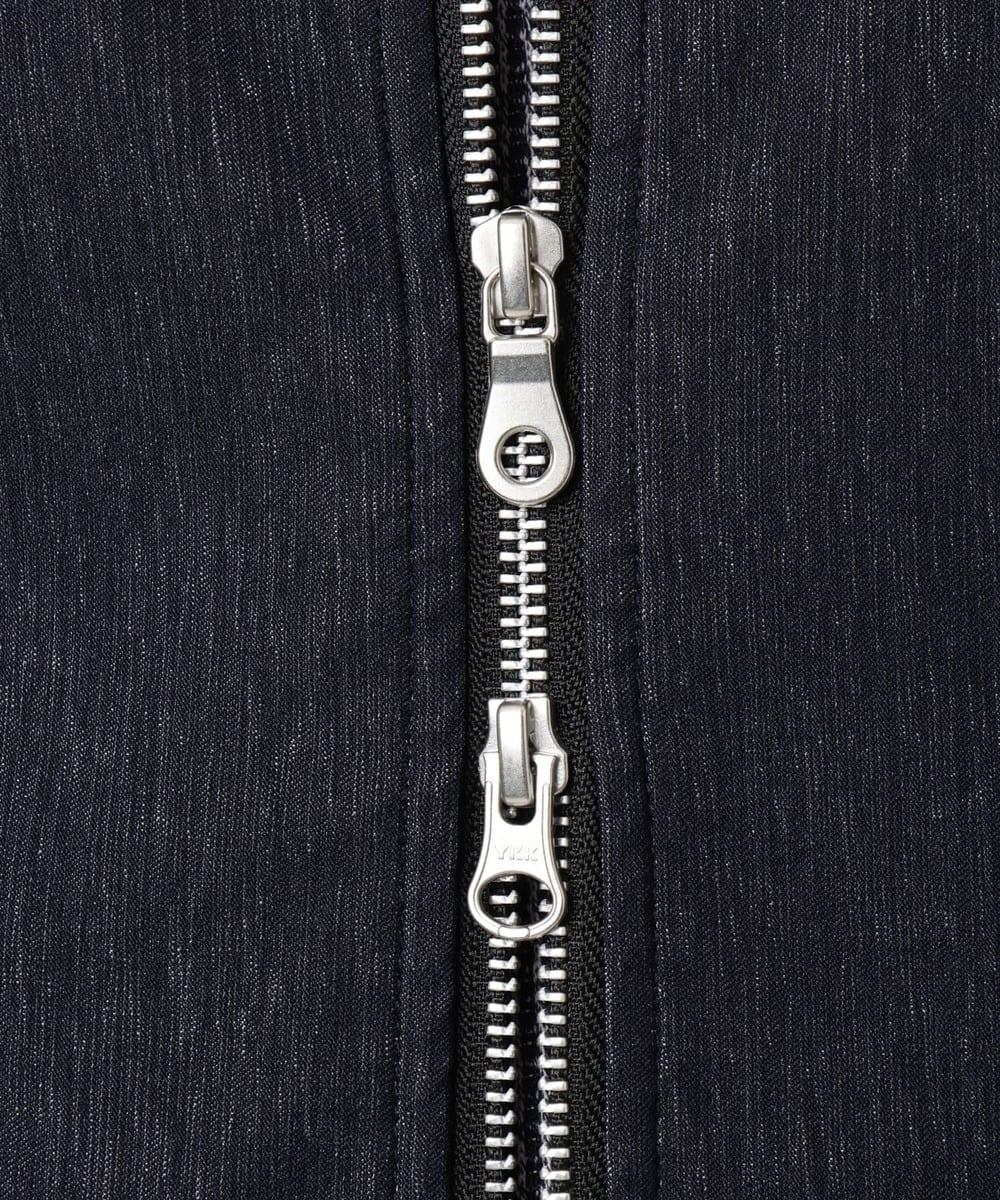 MKJJC10160 MK MICHEL KLEIN HOMME(MKミッシェルクランオム) 【ストレッチ/撥水機能】COMFUN CLOTH ジップブルゾン ネイビー