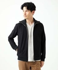 MKJJC10160 MK MICHEL KLEIN HOMME(MKミッシェルクランオム) 【ストレッチ/撥水機能】COMFUN CLOTH ジップブルゾン ブラック