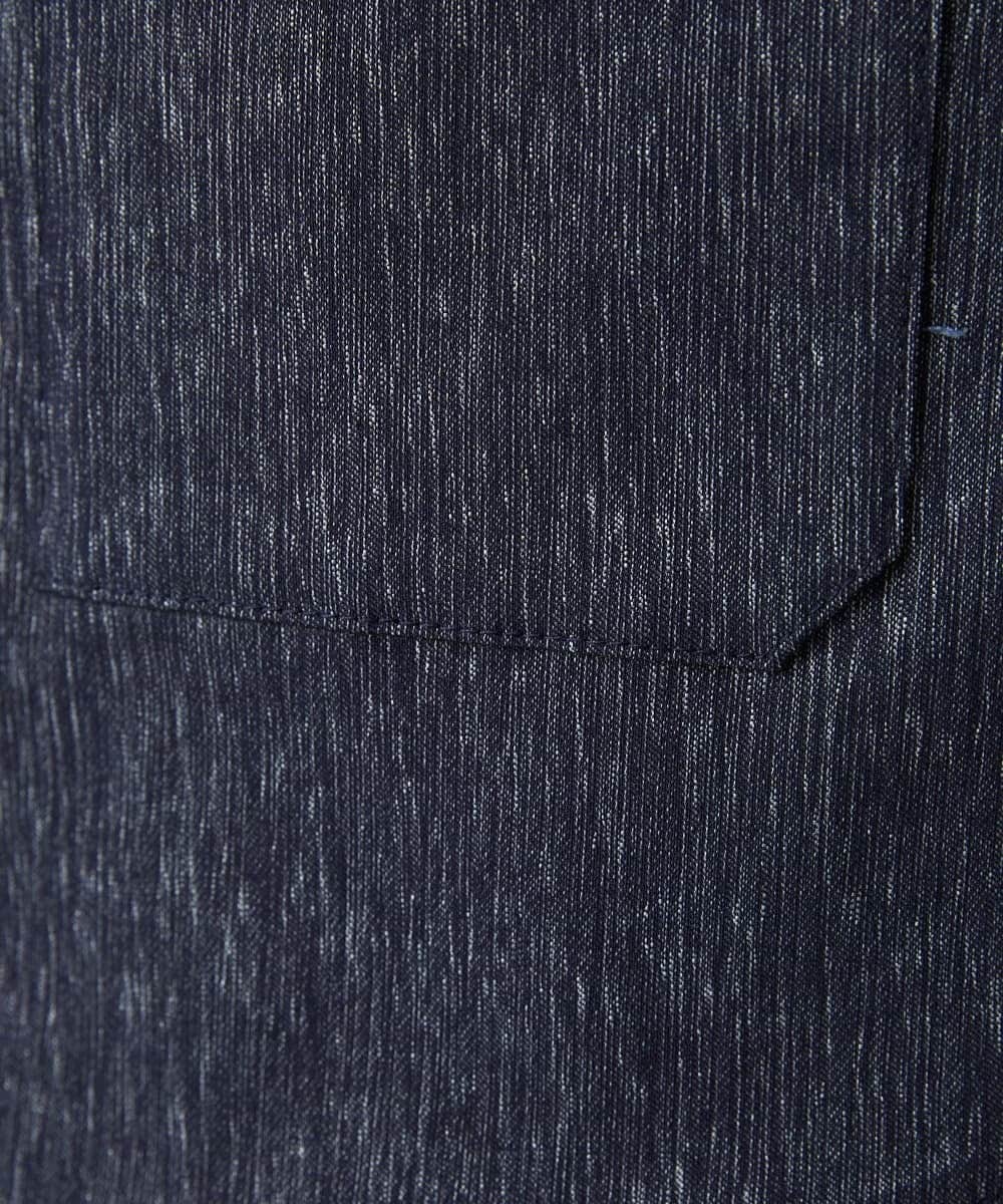 MKJJC30272 MK MICHEL KLEIN HOMME(MKミッシェルクランオム) 【ライナー付き / 撥水 / ストレッチ】 COMFUN CLOTH(コンファンクロス） フード付ブルゾン ブルー