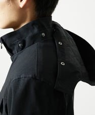 MKJJC30272 MK MICHEL KLEIN HOMME(MKミッシェルクランオム) 【ライナー付き / 撥水 / ストレッチ】 COMFUN CLOTH(コンファンクロス） フード付ブルゾン ブラック