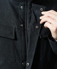 MKJJC30272 MK MICHEL KLEIN HOMME(MKミッシェルクランオム) 【ライナー付き / 撥水 / ストレッチ】 COMFUN CLOTH(コンファンクロス） フード付ブルゾン ブラック