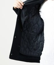 MKJJC30272 MK MICHEL KLEIN HOMME(MKミッシェルクランオム) 【ライナー付き / 撥水 / ストレッチ】 COMFUN CLOTH(コンファンクロス） フード付ブルゾン ブラック
