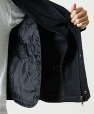 MKJJC30272 MK MICHEL KLEIN HOMME(MKミッシェルクランオム) 【ライナー付き / 撥水 / ストレッチ】 COMFUN CLOTH(コンファンクロス） フード付ブルゾン ブラック