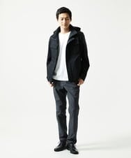 MKJJC30272 MK MICHEL KLEIN HOMME(MKミッシェルクランオム) 【ライナー付き / 撥水 / ストレッチ】 COMFUN CLOTH(コンファンクロス） フード付ブルゾン ブラック