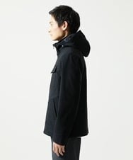 MKJJC30272 MK MICHEL KLEIN HOMME(MKミッシェルクランオム) 【ライナー付き / 撥水 / ストレッチ】 COMFUN CLOTH(コンファンクロス） フード付ブルゾン ブラック