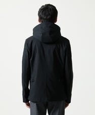 MKJJC30272 MK MICHEL KLEIN HOMME(MKミッシェルクランオム) 【ライナー付き / 撥水 / ストレッチ】 COMFUN CLOTH(コンファンクロス） フード付ブルゾン ブラック