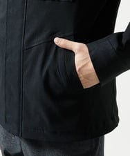 MKJJC30272 MK MICHEL KLEIN HOMME(MKミッシェルクランオム) 【ライナー付き / 撥水 / ストレッチ】 COMFUN CLOTH(コンファンクロス） フード付ブルゾン ブラック