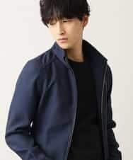 MKJJL20180 MK MICHEL KLEIN HOMME(MKミッシェルクランオム) ブルゾン／グランパレオックス ブルー
