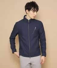 MKJJL20180 MK MICHEL KLEIN HOMME(MKミッシェルクランオム) ブルゾン／グランパレオックス ブルー