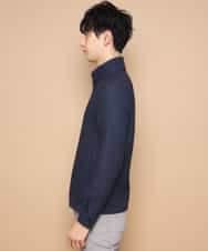 MKJJL20180 MK MICHEL KLEIN HOMME(MKミッシェルクランオム) ブルゾン／グランパレオックス ブルー