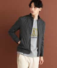 MKJJO04130 MK MICHEL KLEIN HOMME(MKミッシェルクランオム) MAGICストレッチ/コンパクトストレッチブルゾン ダークグレー