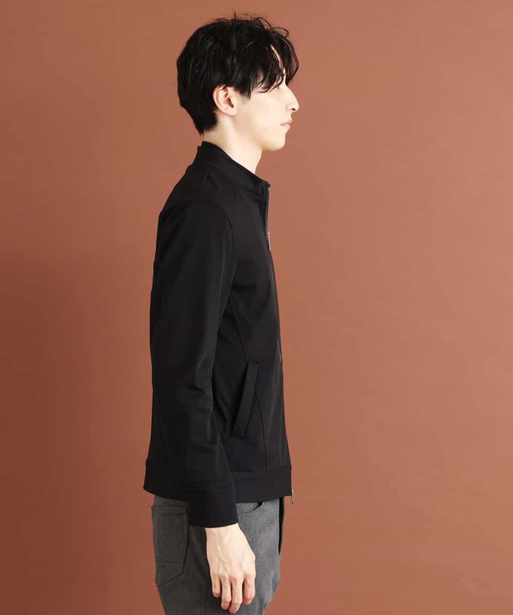 MKJJO04130 MK MICHEL KLEIN HOMME(MKミッシェルクランオム) MAGICストレッチ/コンパクトストレッチブルゾン ブラック