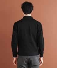 MKJJO04130 MK MICHEL KLEIN HOMME(MKミッシェルクランオム) MAGICストレッチ/コンパクトストレッチブルゾン ブラック