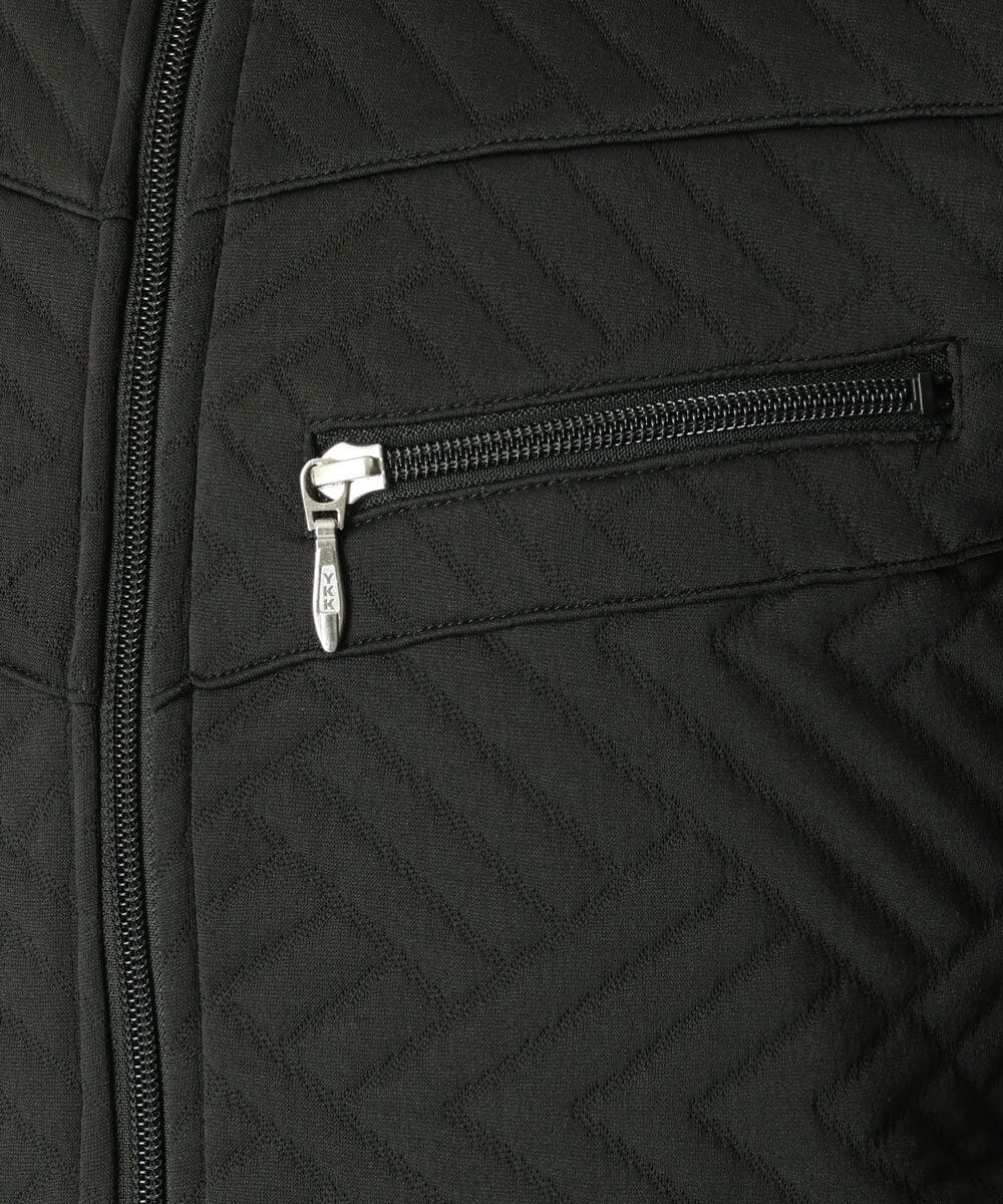 MKJJR24100 MK MICHEL KLEIN HOMME(MKミッシェルクランオム) スタンドブルゾンパーカー ブラック(94)