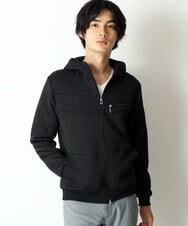 MKJJR24100 MK MICHEL KLEIN HOMME(MKミッシェルクランオム) スタンドブルゾンパーカー ブラック(94)