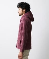 MKJJU36150 MK MICHEL KLEIN HOMME(MKミッシェルクランオム) フェイクスエード / レイヤードパーカー パープル(77)