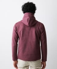 MKJJU36150 MK MICHEL KLEIN HOMME(MKミッシェルクランオム) フェイクスエード / レイヤードパーカー パープル(77)