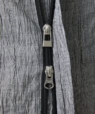 MKJJV16190 MK MICHEL KLEIN HOMME(MKミッシェルクランオム) ミリタリーブルゾン/楊柳ワッシャー グレー