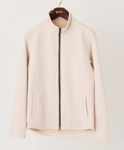 MKJJX06180 MK MICHEL KLEIN HOMME スエードジャージ / スタンドカラーブルゾン