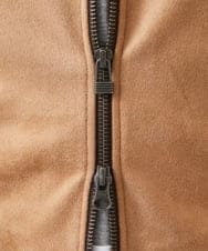 MKJJX06180 MK MICHEL KLEIN HOMME(MKミッシェルクランオム) 【秋春兼用/洗える】スエードタッチスタンドカラーブルゾン ベージュ