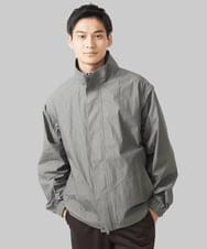 MKJJX08180 MK MICHEL KLEIN HOMME(MKミッシェルクランオム) 【残りわずか/在庫限り/ベストにもなる／ゆったりシルエット】袖着脱２WAYブルゾン グレー